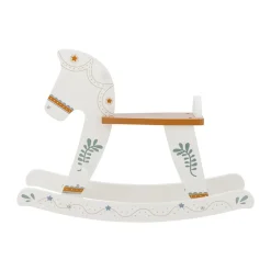 Best Bloomingville Caballito balancín Ruddy, White Blanco