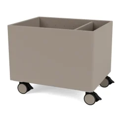 Discount Montana Caja de almacenaje Colour Box II, Truffle GrisMarrón