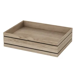 Discount MOEBE Caja de almacenaje Organise 25x34 cm, Wood Marrón