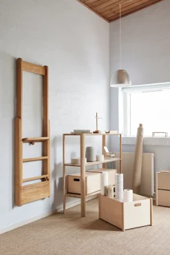 Outlet Form & Refine Caja de almacenaje Pillar M, Haya Beige