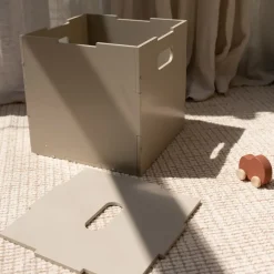 Best Nofred Caja de almacenamiento Cube Storage, Beige