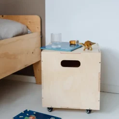 Discount Nofred Caja de almacenamiento Cube Storage, Abedul Beige