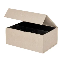 Outlet OYOY Caja de almacenamiento Hako 18x25 cm, Clay melange Beige