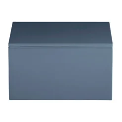 Online Mojoo Caja de almacenamiento lacada Lux 19x19x10,5 cm, índigo Azul