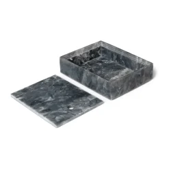 Clearance Ferm Living Caja de almacenamiento Mist 15x20 cm, Charcoal Gris