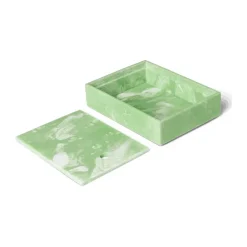 New Ferm Living Caja de almacenamiento Mist 15x20 cm, Seafoam Verde