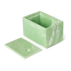 Clearance Ferm Living Caja de almacenamiento Mist 10x15 cm, Seafoam Verde