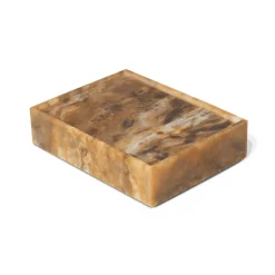 Best Ferm Living Caja de almacenamiento Mist 15x20 cm, Sugar kelp Marrón