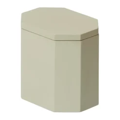 Ferm Living Caja de almacenamiento Nova 7,5x10 cm, Light Celedon Gris