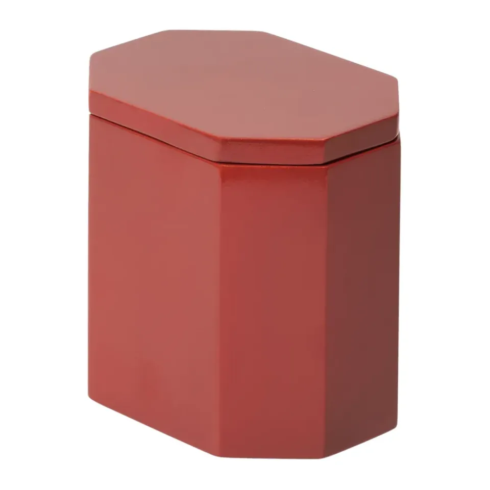 Clearance Ferm Living Caja de almacenamiento Nova 7,5x10 cm, Picante Red Rojo