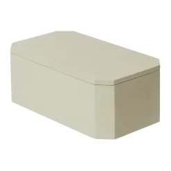 New Ferm Living Caja de almacenamiento Nova 15x25 cm, Light Celedon Gris