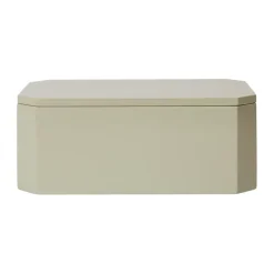New Ferm Living Caja de almacenamiento Nova 15x25 cm, Light Celedon Gris
