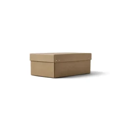 New Form & Refine Caja de almacenamiento Ordinary, 2-pack, Brown Marrón