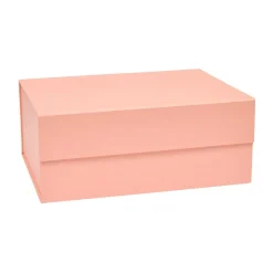 OYOY Caja Hako A4, Coral Rosa