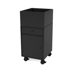 New Montana Cajonera con ruedas Runner, Black 05 Negro