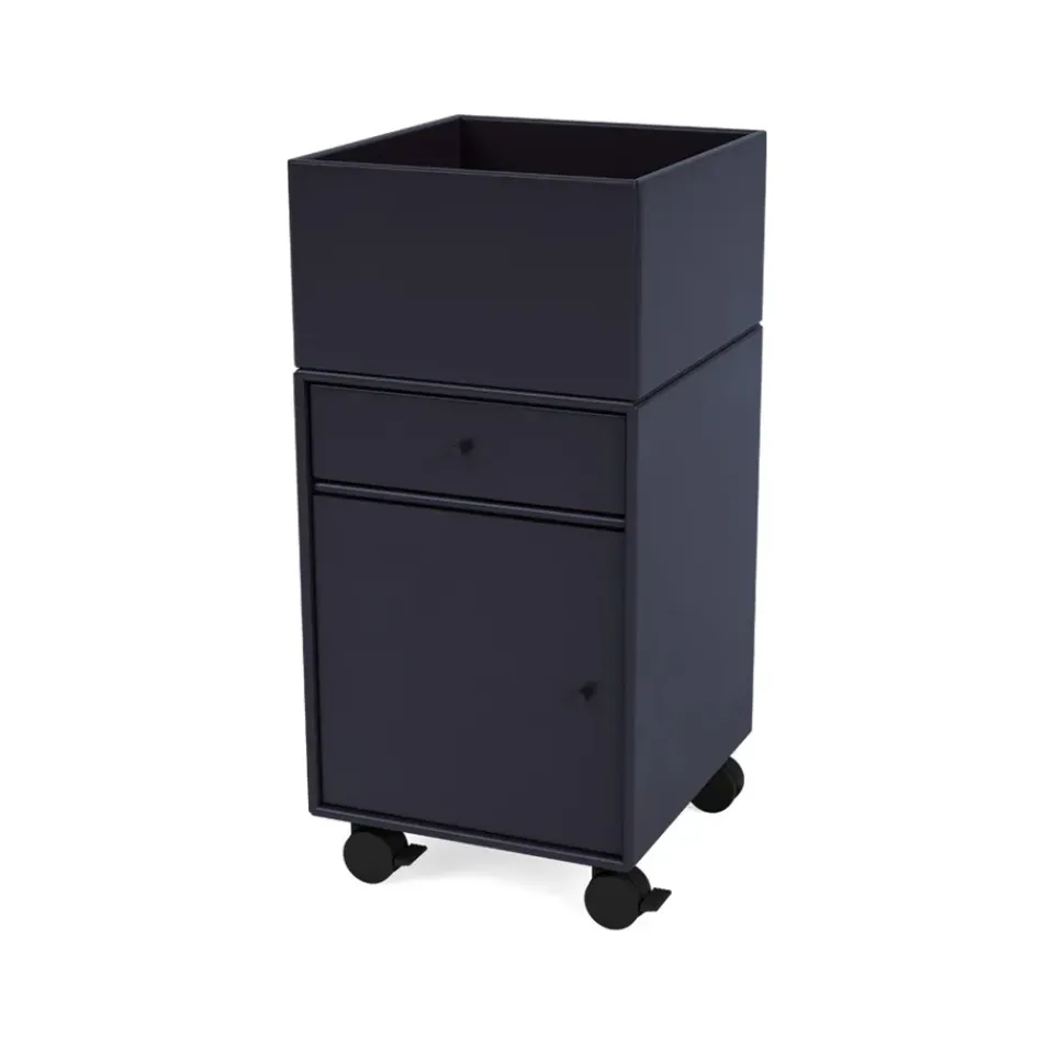 New Montana Cajonera con ruedas Runner, Shadow 147 Azul