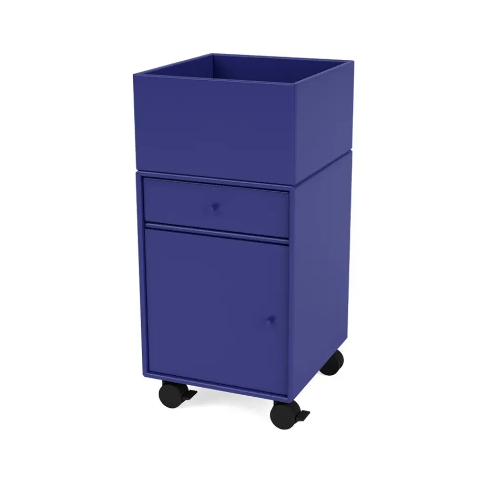 Hot Montana Cajonera con ruedas Runner, Monarch 135 Azul