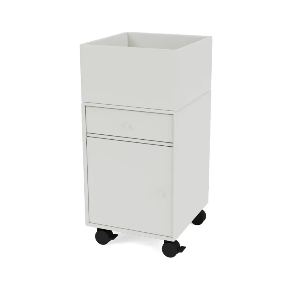 Hot Montana Cajonera con ruedas Runner, Nordic 09 Gris