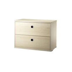 Outlet String Cajonera , Chapa de fresno, 58x30 cm Beige