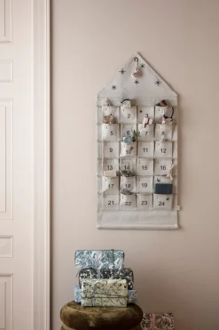 Discount Ferm Living Calendario de Navidad Star casa 100 cm, Sand Beige