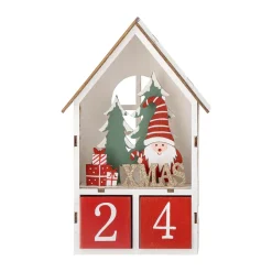 Clearance Bloomingville Calendario Edmund con fecha, Rojo