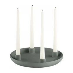 Blomus Candelabro ADVENT Ø27 cm, Duck green Verde