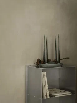 Blomus Candelabro ADVENT Ø27 cm, Duck green Verde
