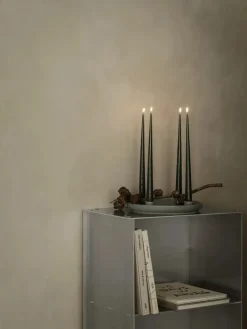 Blomus Candelabro ADVENT Ø27 cm, Duck green Verde