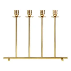 Best Hilke Collection Candelabro Alto, latón macizo Color dorado