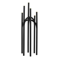Clearance AYTM Candelabro Angui 92 cm, negro-oro NegroColor dorado