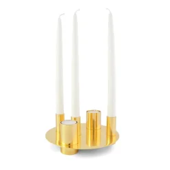 Hot KLONG Candelabro Awa, latón Color dorado