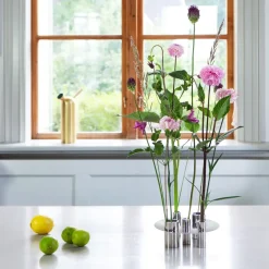 Clearance KLONG Candelabro Awa, Nickel Plateado
