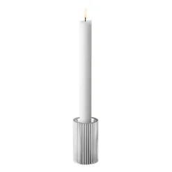 Discount Georg Jensen Candelabro Bernadotte 3 piezas, acero inoxidable Plateado