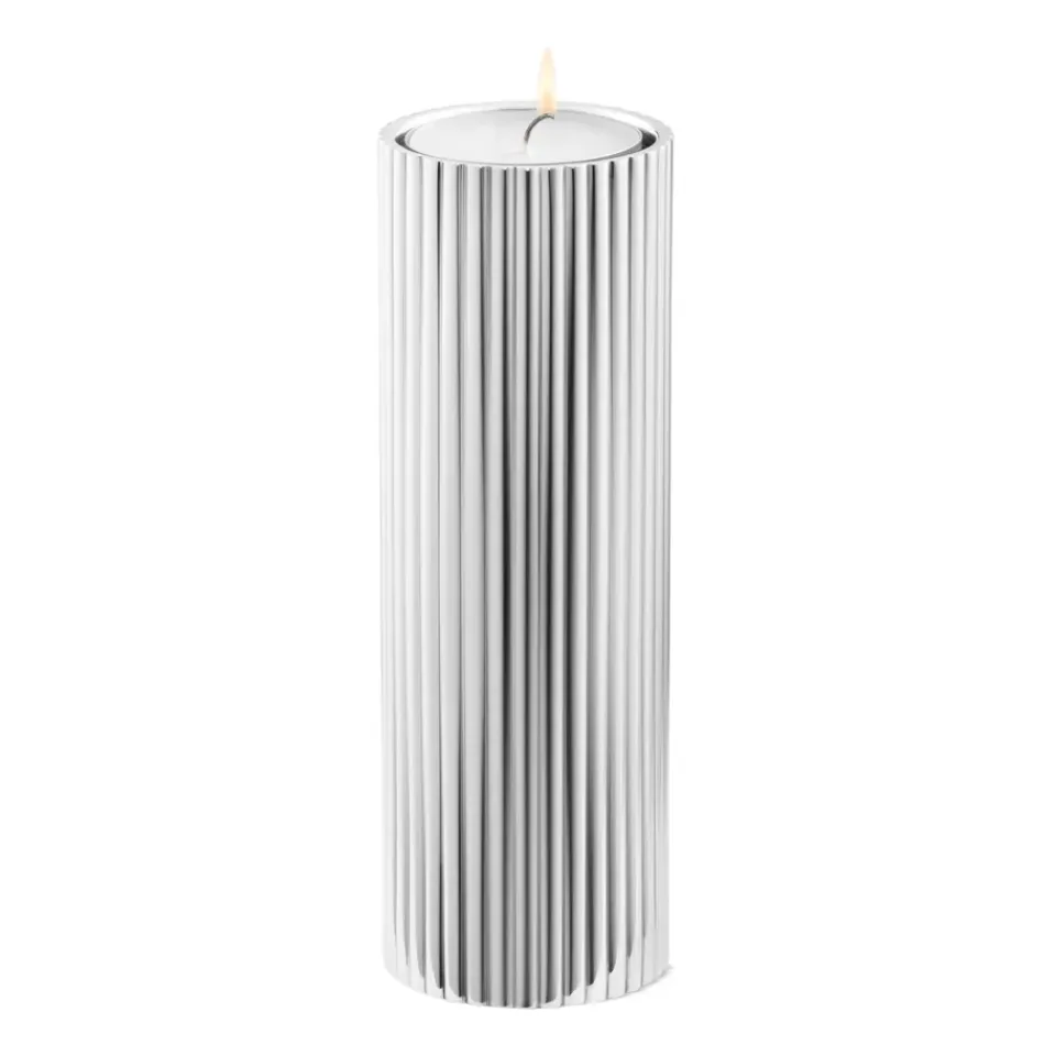 Discount Georg Jensen Candelabro Bernadotte 3 piezas, acero inoxidable Plateado