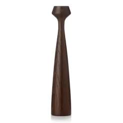 New Applicata Candelabro Blossom Lily 24,5 cm, Smoked oak Marrón