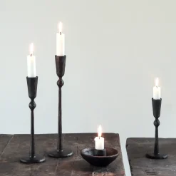Tell Me More Candelabro Boule , Large Negro