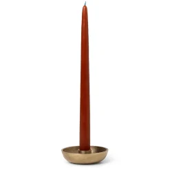 Hot Ferm Living Candelabro Bowl Ø10 cm, latón Color dorado