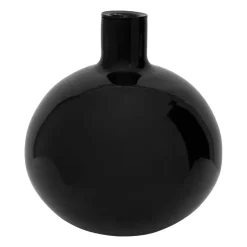 Clearance URBAN NATURE CULTURE Candelabro Bubble M 18 cm, Black Negro