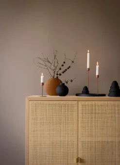 Best Cooee Design Candelabro Cooee 29 cm, Coconut Marrón
