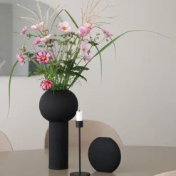 Outlet Cooee Design Candelabro Cooee 21 cm, Negro
