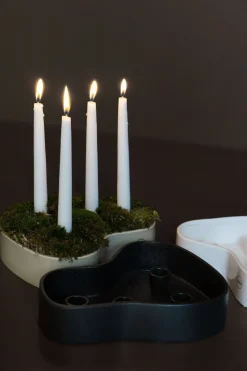 New DBKD Candelabro de Adviento Fill me up, Cast iron GrisNegro