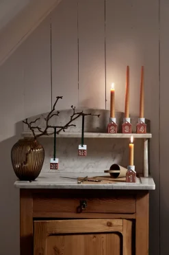 Online Kähler Candelabro de Adviento Gingerbread 4 piezas, Marrón