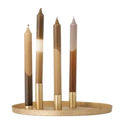 Online Bloomingville Candelabro de adviento Maxime Ø30 cm, Oro Color dorado