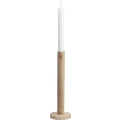 Best ERNST Candelabro de madera 25 cm, natural Beige
