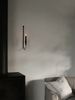 New Tell Me More Candelabro de pared Boule , Negro