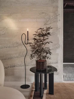 Outlet Ferm Living Candelabro de suelo Valse, Black Negro
