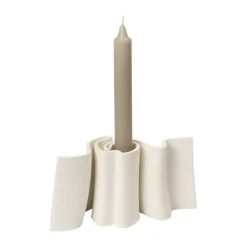 Online Ferm Living Candelabro Dedali, Off-white Blanco