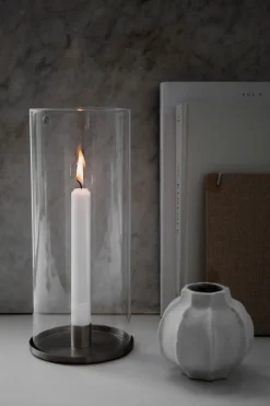 Sale ERNST Candelabro 28 cm, Aluminio Negro