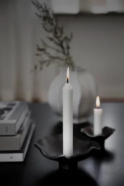 Best ERNST Candelabro aluminio , Ø9 cm Negro