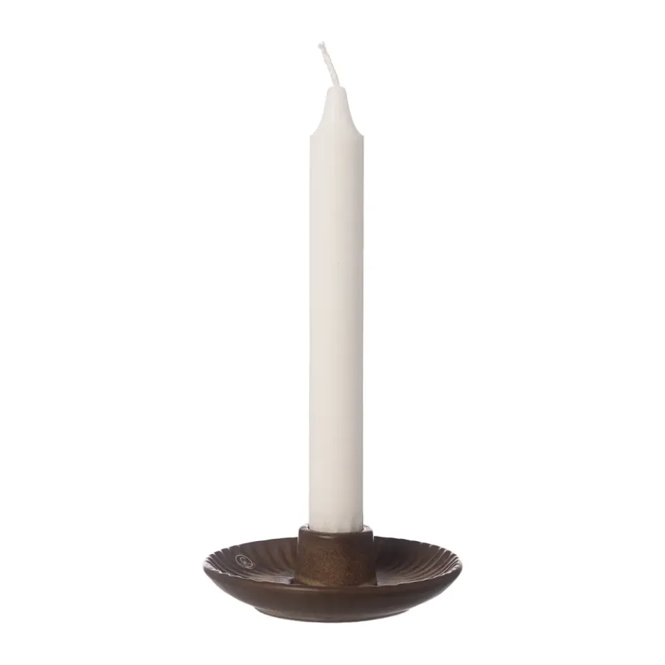 Sale ERNST Candelabro Ø10,5x3,5 cm, Marrón-beige MarrónBeige